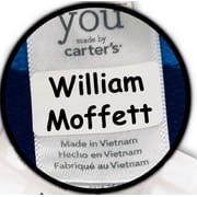 Washable Clothing Name Stickers